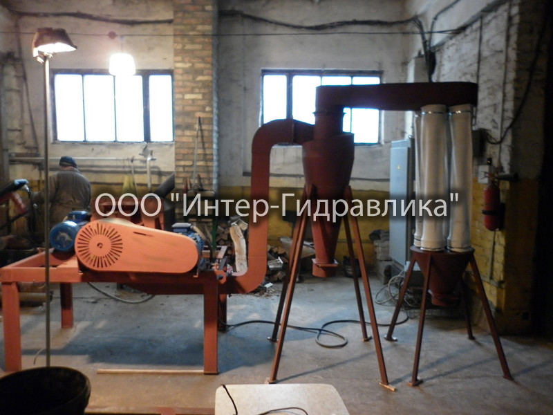 Дезінтегратор з Циклоном і Пылеулавливателем